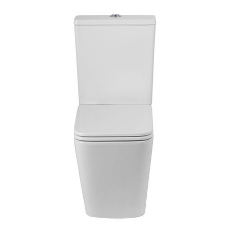 Чаша унитаза напольная BelBagno ARDENTE-R BB02093CPR/SC цвет белый без бачка с сиденьем микролифт безободковая каскадный смыв