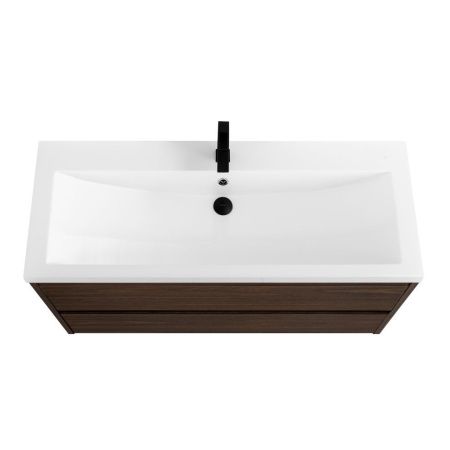 Тумба под раковину Art&Max Family-M Family-M-1000-2C-SO-BO 100х50 подвесная цвет коричневый