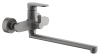 Смеситель для ванны и душа BELZ B22713-3 настенный оружейная сталь