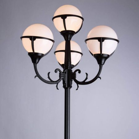 Садово-парковый светильник Arte Lamp Monaco (Монацо) A1497PA-4BK