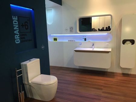 Чаша унитаза напольная Creavit Grande GR360-00CB00E-0000 цвет белый без бачка без сиденья душевой смыв