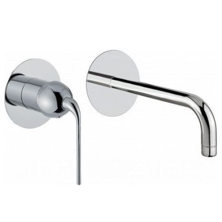 Смеситель для раковины Fiore Koko 87CR7535 встраиваемый в стену хром