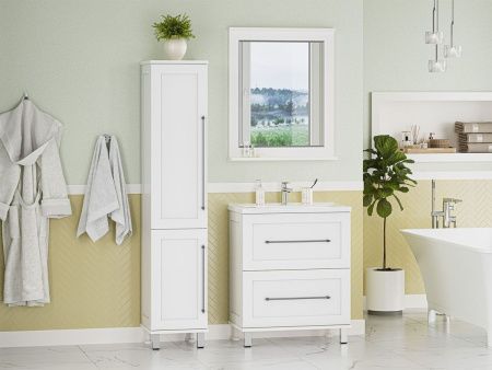 Тумба под раковину Misty Марта П-Мрт07070-011Пр 70х40 напольная цвет белый