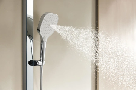 Душевая стойка Arrow AMG14GH872U1CP настенная цвет хром с термостатом