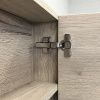 Зеркало-шкаф Comforty Марио 00-00005201CF 60х70 подвесной цвет бежевый