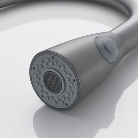 Смеситель для кухни Raffine F213T на мойку оружейная сталь