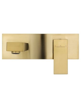 Смеситель для раковины Wonzon & Woghand Cube WW-88869016-BG встраиваемый в стену золото
