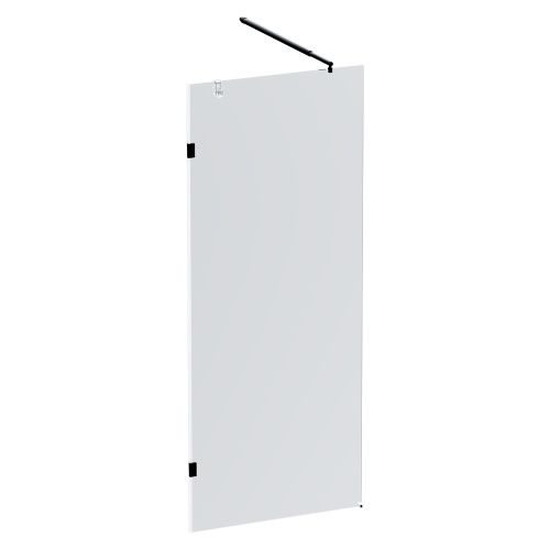 Душевая перегородка Am.Pm X-Joy W94UWI-80-F1-BTE 80х195 стекло прозрачное профиль черный - фото 2