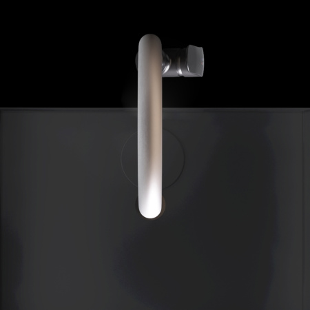 Смеситель для кухни Am.Pm Like F8007826 на мойку черный/бежевый