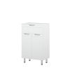 Комод Corozo Лея SD-00001510 50х30 напольный цвет белый