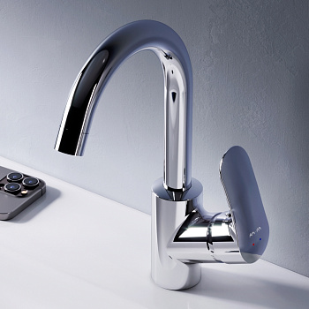 Смеситель Am.Pm Like F8002700 на раковину хром без термостата