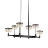 Люстра на штанге Delight Collection Diamond cut (Диамонд цут) MD21020075-6B matt black