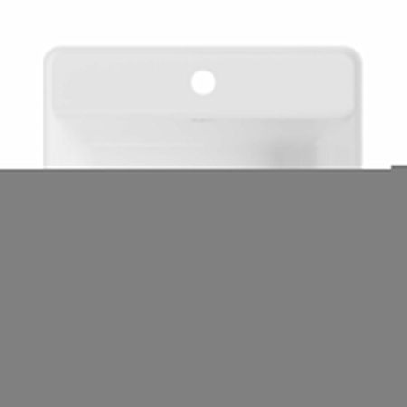 Раковина акриловая Wellsee Pure BY Wellsee 230716000 50х50 напольная цвет белый/черный 1 отверстие под смеситель