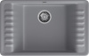 Кухонная мойка Granfest Quarz 71 темно-серый 75х48 цвет темно-серый поверхность матовая