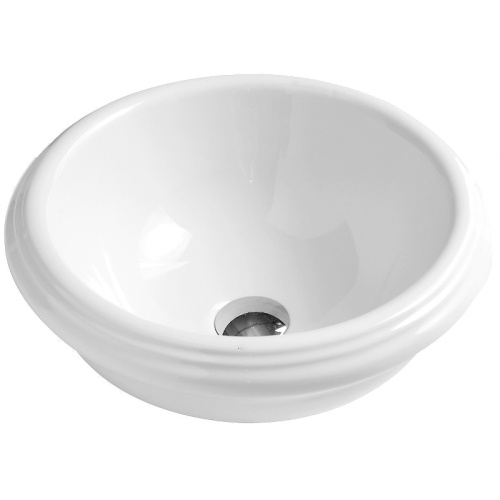 Раковина из санфаянса Azzurra Jubilaeum JULA04518000BI/(JUB50/APP bi)*0 45х45 накладная цвет белый