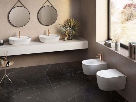 Раковина из сантехнического фаянса Hatria HAPPY HOUR Y8AP01 80х40 накладная цвет белый