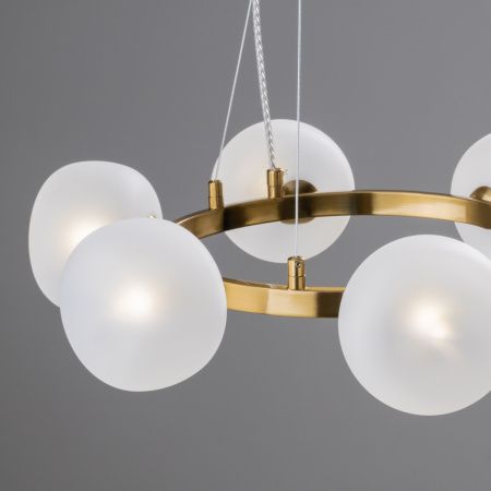 Люстра подвесная Freya Donuts Modern FR5444PL-06BS