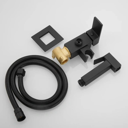 Гигиенический душ со смесителем Shevanik S127H черный