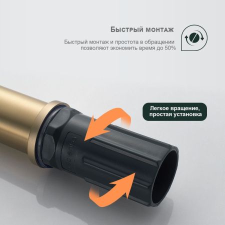 Смеситель Splenka S50 S50.10.03 на раковину золото