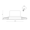 Светильник встраиваемый Designled DL-KZ 00-00021683