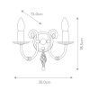 Бра Elstead Lighting Artisan (Артисан) ART2-AGD-BRASS