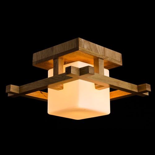 Светильник накладной Arte Lamp WOODS (ВООДС) A8252PL-1BR - фото 3