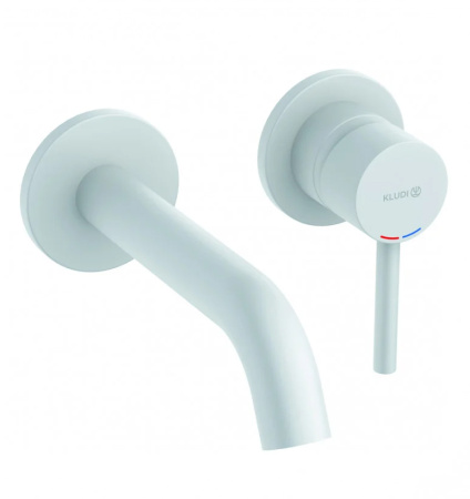 Смеситель Kludi BOZZ WHITE 382445376 встраиваемый белый матовый