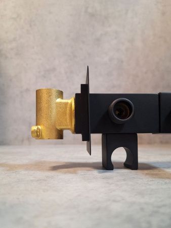 Гигиенический душ со смесителем AltroBagno BM AltroBagnoBM060122MB черный