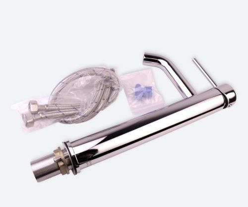 Смеситель Bronze de Luxe SCANDI 1452C на раковину хром - фото 4