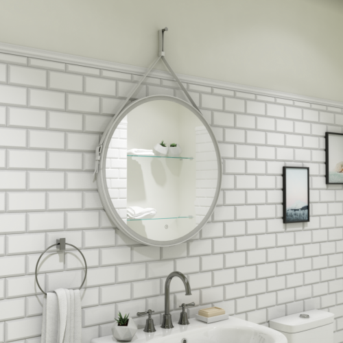 Зеркало Art&Max MILAN AM-Mil-800-DS-F 80х80