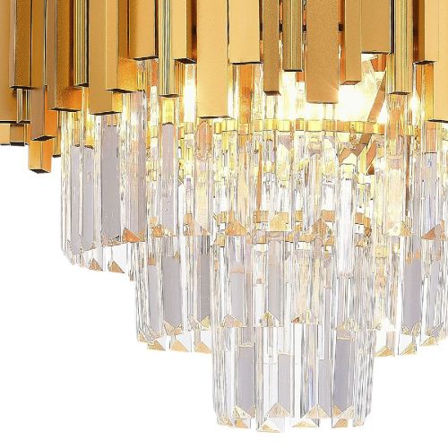 Люстра подвесная Natali Kovaltseva BELLEZZA (БЕЛЛЕЗЗА) BELLEZZA 81427/5C GOLD - фото 3