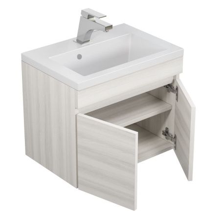 Тумба под раковину Uperwood Eva 3930213460 50х30 подвесная цвет бежевый