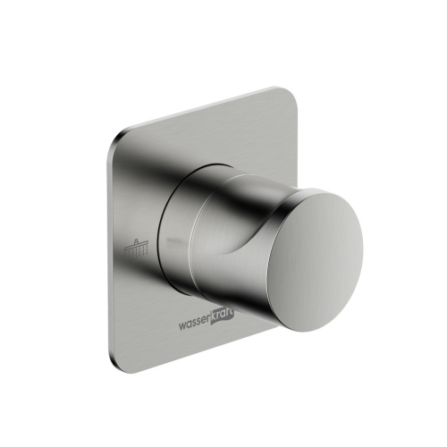 Переключатель на 2 выхода WasserKRAFT Spree 1400 A272 встраиваемый никель - фото 2