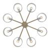 Люстра на штанге Escada Banjo (БанДжо) 679/8P White