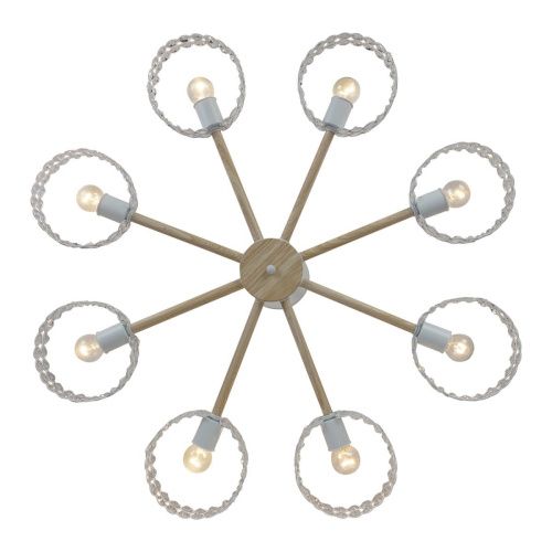 Люстра на штанге Escada Banjo (БанДжо) 679/8P White - фото 3