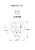 Светильник настенный Arte Lamp Ella (Елла) A1054AP-1CC