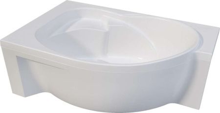 Ванна акриловая 1MarKa Ergonomika 01эрг17511л 175х110 пристенная асимметричная без каркаса