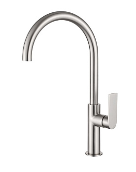 Смеситель для кухни AQG Alpha 05SOA500NI на столешницу зачищенный никель