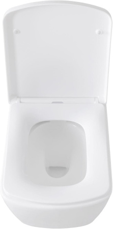 Чаша унитаза подвесная Allen Brau Liberty 4.33004.20 цвет белый без сиденья безободковая каскадный смыв