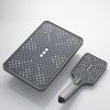 Душевая стойка Shevanik S6136T настенная цвет оружейная сталь