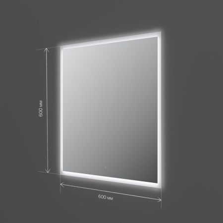 Зеркало Am.Pm X-Joy M85MOX40651S 65х65 подвесное