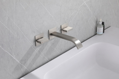 Смеситель Abber Wasserfall AF8612SP встраиваемый в стену сатин - фото 2