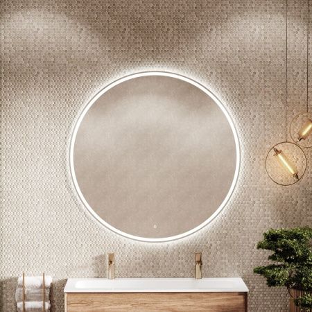 Зеркало с подсветкой Sancos Bella BE1200 120х120 подвесное