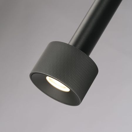 Светильник подвесной iLedex Delta (Делта) 2362-1 BK+GRP