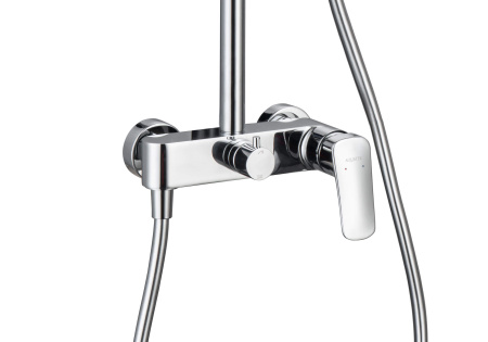 Душевая стойка Aquatek ВЕГА AQ2060CR настенная цвет хром