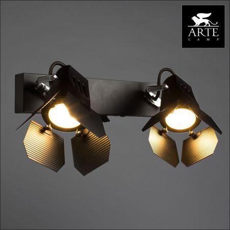 Спот Arte Lamp Cinema (Цинема) A3092AP-2BK