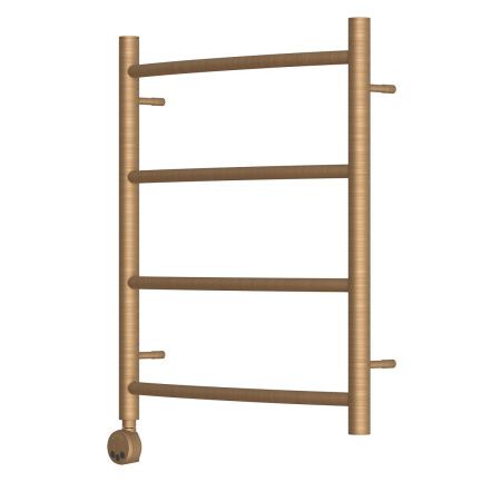 Полотенцесушитель электрический Point Афина PN04156BRE 55х65 бронза