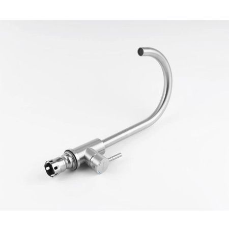 Смеситель для кухни Knotlor STREAMLINE SS-01 на мойку нержавеющая сталь