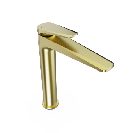 Смеситель Tokito KIN TOK-KIN-1012 на раковину брашированное золото