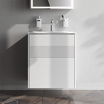 Тумба под раковину Am.Pm Func M8FFUX0602WM 60х49х69 подвесная цвет белый